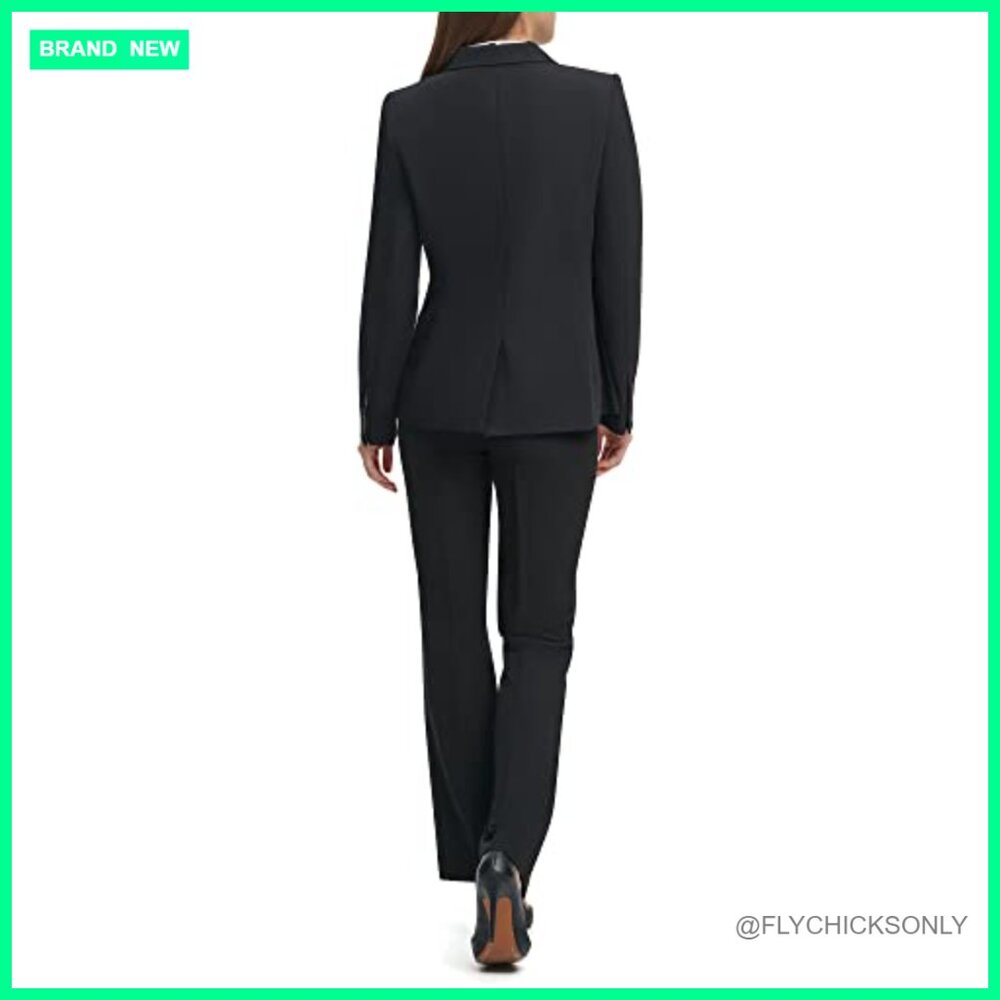 Blazer Business Jacket With Single-Button Closure… - image 3